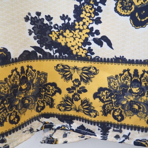 Free People Floral Camisole in Cream and Yellow - Picture 6 of 7